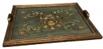 Bandeja de madeira, medindo: 35 cm x 45 cm