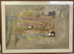 Quadro, sem assinatura aparente, medindo; 1,10 mx 82 cm