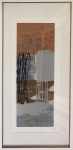 BALI??? - gravura, PA, medindo: 1,05 m x 53 cm e 73 cm x 26 cm