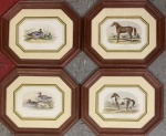 Lote contendo: 4 reproduções, medindo: 31 cm x 26 cm cada