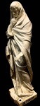 Espetacular e única, escultura Santo Antonio do Porto, em porcelana PORTUGAL, representando INVERNO, ANTIGO de VERDADE, medindo: 1,10 m, DESCRIÇÕES: VESTA, JOSE P VALENTE, E.DEVEZAS (possui marcas do tempo como foto se vê)