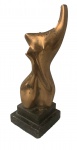 Bruno GIORGI (1905-1993) -escultura de bronze, medindo: 24 cm alt. 