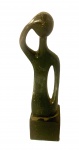 Alfredo CESCHIATTI (1918-1989) - rara escultura em bronze base em granito, medindo: 24 cm alt.
