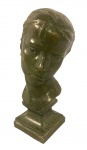 Henrique BERNARDELLI (1858-1936) - escultura em bronze, medindo: 21 cm alt.