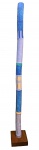 IONE SALDANHA - Espetacular escultura de bambu pintado a mão, tempera s/ bambu, medindo: 2,00 m alt. aprox.