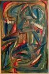 Jorge GUINLE FILHO (1947-1987) - óleo s/ tela, medindo: 1,20 m x 80 cm (acompanha certificado de autenticidade e acompanha documento transferencia de propriedade da coleção particular do Rio de Janeiro)