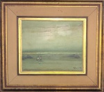 Quadro óleo s/ tela, medindo: 38 cm x 46 cm e 70 cm x 78 cm