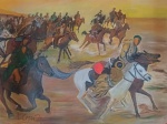 FREDERICK CASSUTO - óleo s/ tela, medindo: 1,15 m x 87 cm