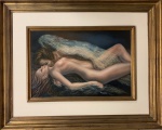 REGINA PUJOL - óleo s/ eucatex, medindo: 50 cm x 76 cm e 95 cm x 1,22 cm
