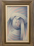 WILSON BRAGA - acrílico s/ tela, medindo: 29 cm x 49 cm e 67 cm x 88 cm