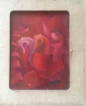 MARIO GALVÃO - oleo s/ eucatex, medindo: 26 cm x 28 cm e 51 cm x 43 cm