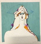 Augusto RODRIGUES (1913-1993) - gravura, (não emoldurado), medindo: 56 cm x 76 cm