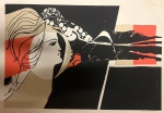 Augusto RODRIGUES (1913-1993) - gravura, (não emoldurado), medindo: 99 cm x 67 cm