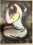 Augusto RODRIGUES (1913-1993) - gravura, (não emoldurado), medindo: 70 cm x 50 cm