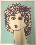 Augusto RODRIGUES (1913-1993) - gravura, (não emoldurado), medindo: 68 cm x 56 cm