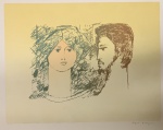 Augusto RODRIGUES (1913-1993) - gravura, (não emoldurado), medindo: 66 cm x 48 cm