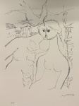 Augusto RODRIGUES (1913-1993) - gravura, (não emoldurado), medindo: 54 cm x 38 cm