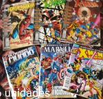 Colecionismo - Seis revistas,   Homem aranha super heróis Premium,duas X men super heróis Premium, Xmen aventures, Grandes herois MARVEL e Os melhores do mundo.