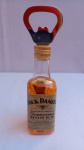 Miniatura Garrafa Whisky Jack Daniel´s, abridor garrafas imantado; aprox. 12,5 x 3,5 x 3,5cm