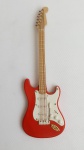 Miniatura Guitarra "Coleção Instrumentos Musicais", conservado, conforme fotos; aprox. 17 x 5,5 x 1cm