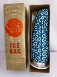 Antiga Bolsa de Gelo WALGREEN,Chicago Illinois, ICE BAG SERVICE; segue em embalagem Original (com desgastes); aprox. 23,5 x 7,5 x 7cm