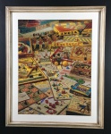 The Games of Your Life, quebra-cabeças recentemente emoldurado em vidro e passpartout com fundo em foam board,  1.000 peças, 83 x 69 cm, Milton Bradley, Estados Unidos, 1995.