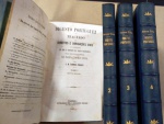 TELLES, CORRÊA J. H.  - Digesto Portuguez ou Tratado dos Direitos e Obrigações Civís, EM 4 VOLUMES. MIOLO ÍNTEGRO, QUINTA EDIÇÃO, ANO 1868
