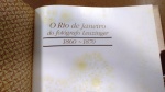 SANSON, MARIA LÚCIA de - LIVRO: O Rio de Janeiro do Fotógrafo Leuzinger 1860-1870 , CAPA DURA EM BOM ESTADO GERAL