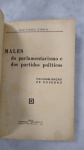 DORIA, MOITINHO - Males do Parlamentarismo e dos Partidos Políticos, ANO 1934