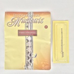 SALVAT -  Miniaturas de Instrumentos Musicais " Flauta transversal". Acompanha revista de n.17. Exemplar de coleção e  em perfeito estado de conservação.