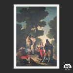 Goya, 1777 - "El paseo por Andalucía". Reprodução de alta qualidade. Dimensões: 42 cm x 30 cm.
