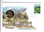 192 – Linda Peça de Coleção Numismática e Filatelia -  Envelope Temático,  Selado com carimbo Comemorativo + Moeda.