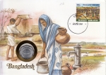 218 – Linda Peça de Coleção Numismática e Filatelia -  Envelope Temático,  Selado com carimbo Comemorativo + Moeda.