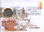 285 – Linda Peça de Coleção Numismática e Filatelia -  Envelope Temático,  Selado com carimbo Comemorativo + Moeda.