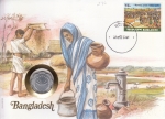 286 – Linda Peça de Coleção Numismática e Filatelia -  Envelope Temático,  Selado com carimbo Comemorativo + Moeda.