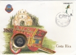 299 – Linda Peça de Coleção Numismática e Filatelia -  Envelope Temático,  Selado com carimbo Comemorativo + Moeda.