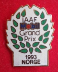 PIN ALFINETE DISTINTIVO 1993 IAAF NORGE International Association of Athletics Federations