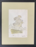 Cicero DIAS (1907-2003) - aquarela s/ papel, medindo: 17 cm x 25 cm e 33 cm x 41 cm