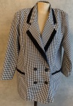 BENAN'S - elegante blazer xadrez tamanho G . Produto importado.