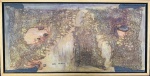 Mira SCHENDEL (1919-1988) - tecnica mista s/ madeira, medindo: 55 cm x 28 cm