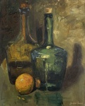 DURVAL PEREIRA - óleo s/ tela, medindo: 41 cm x 33 cm