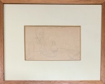 Carlos LEÃO (1906-1982) - COLEÇÃO desenhos, estudos, grafite s/ papel, sem assinatura, medindo: 20 cm x 13 cm e 39 cm x 31 cm (PERTENCEU A COLEÇÃO PARTICULAR DO RIO DE JANEIRO, FAMÍLIA NIEMEYER)