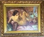 Antonio Gonçalves GOMIDE (1895-1967) - óleo s/ tela, medindo: 62 cm x 47 cm e 84 cm x 70 cm (COLEÇÃO PARTICULAR  DO RIO DE JANEIRO, ACOMPANHA TRANSFERENCIA DE PROPRIEDADE)