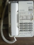 Antigo telefone  PANASONIC Auto logic, não testado, com marcas do tempo.
