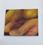 Dahyl Cortes Roque - Tela óleo sobre tela - Medidas: 40X50 cm