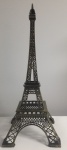 Torre Eiffel Decorativa em metal - Medidas: 15x15x39 cm