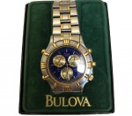 Relógio Bulova Original, Raridade, para Colecionadores, Top de linha dos anos 90, na Caixa, com Certificado de Garantia. Perfeito Estado, sem riscos ou detalhes, pouco usado