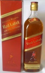 Whisky Red Label na caixa 1 Lt