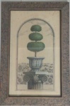 Quadro gravura com moldura em madeira- Medidas: 40x60 cm  - Lote apresenta marcas de fungo.