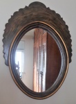 Raríssimo espelho de parede em madeira nobre anos 30 - Medidas: 74x1,05 cm Lote não despachado pelo correio, retirada com agendamento em São Cristovão.
